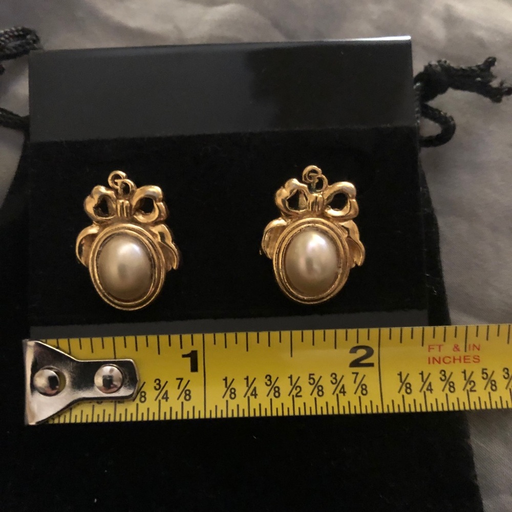 Sold! Christian Dior Stud Earrings - Picture 3 of 7